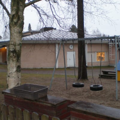 Skogsparkens skolområde i Nykarleby