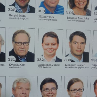 Janne Laakkonen blev röstkung bland Samlingspartisterna i Lojo 2012.