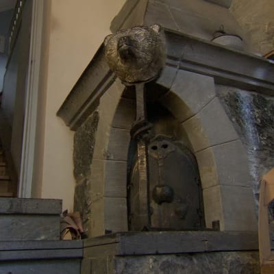Täljstensspis i Tommilas hem.