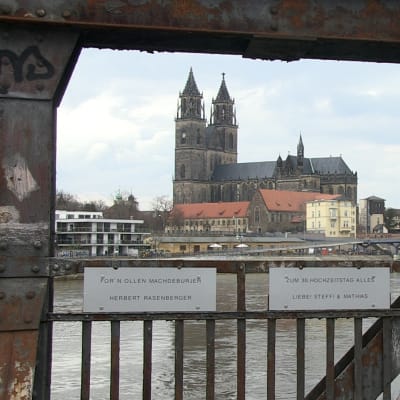Magdeburg i Tyskland