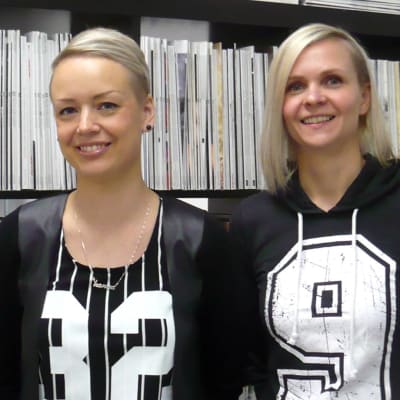 Rento Designin yrittäjät Hanna Väinölä ja Ulla Harju