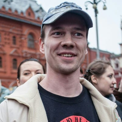 Ildar Dadin kuvattuna Moskovassa 6. huhtikuuta 2014.