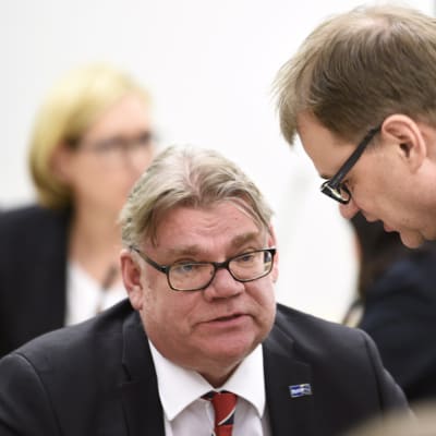 Timo Soini ja Juha Sipilä.