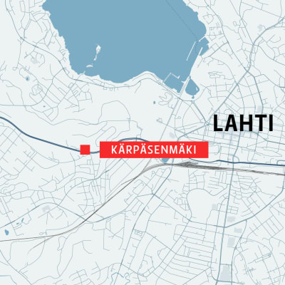 Kartta Lahti Kärpäsenmäk