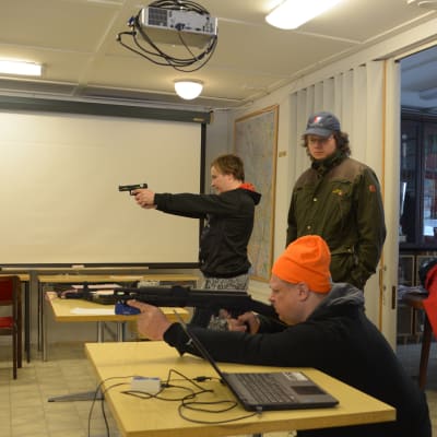 Tornion Reserviläisten järjestämä ampumataitotapahtuma Laivajärven ampumaradalla.
