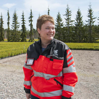 Joroisten taimitahan johtaja Anne Immonen