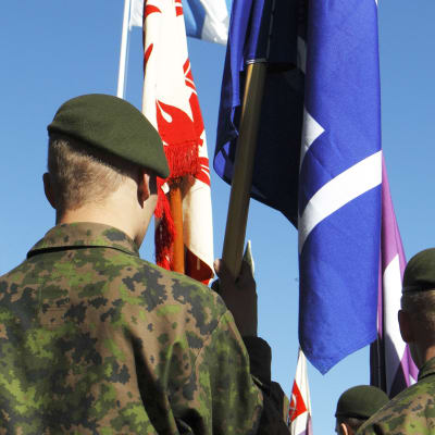 Puolustusvoimien lippujuhla vuonna 2011 Joensuussa.