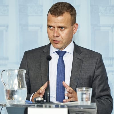 Petteri Orpo esittelee vuoden 2018 budjettiehdotuksensa.