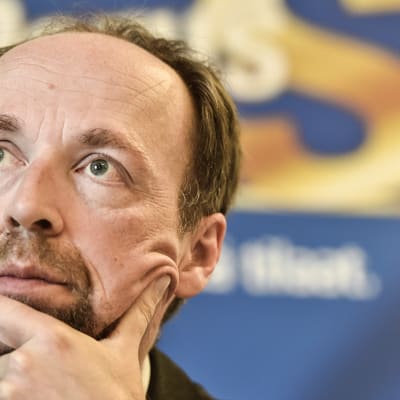 Perussuomalaisten puheenjohtaja Jussi Halla-aho