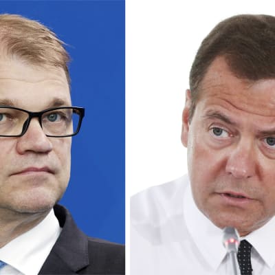 Suomen ja Venäjän pääministerien tiedotustilaisuus