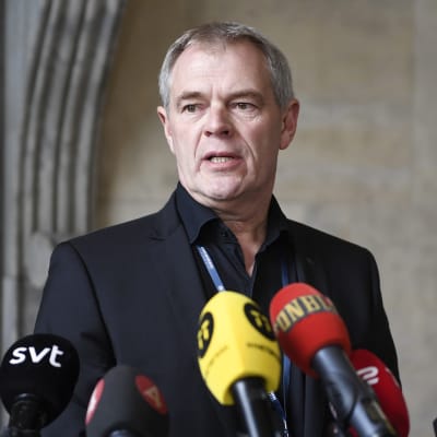 Kööpenhaminan poliisin murhaosaston päällikkö Jens Møller Jensen puhui lehdistölle 7. lokakuuta 2017.
