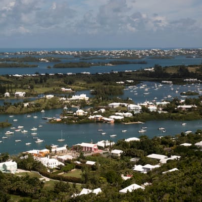 Maisemakuva Bermudalta. 