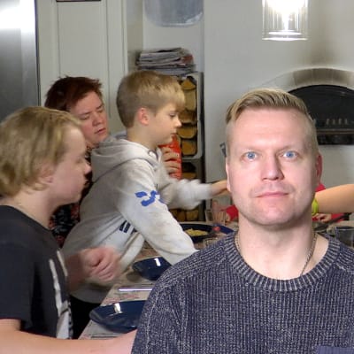 Janne Nordman ja perhe