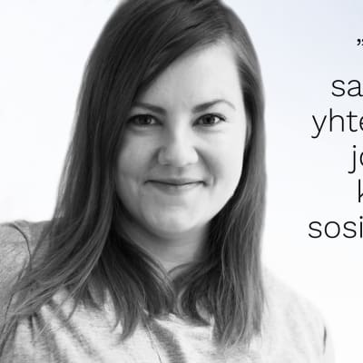 Toimittaja Laura Friman