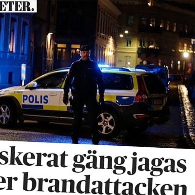 Kuvakaappaus Dagens Nyheter -uutissivustolta.