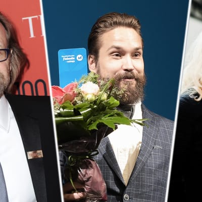George Saunders, Jukka Viikilä ja Pauliina Rauhala.