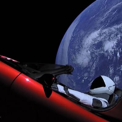 Uutisvideot: Musk ampui Teslan avaruuteen