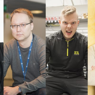 Töihin valitut.