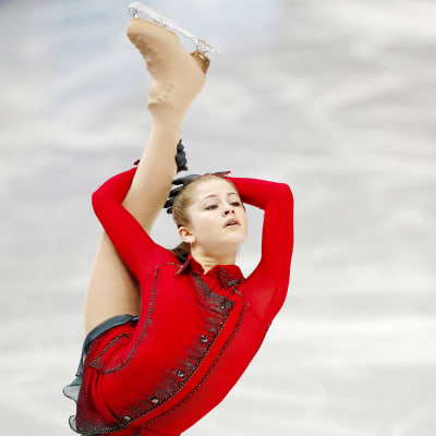 Julia Lipnitskaja vuoden 2014 olympialaisissa Sotshissa.