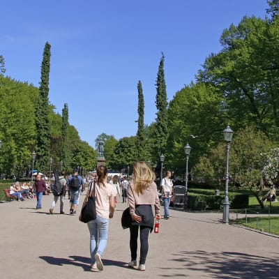 kesäinen esplanadi