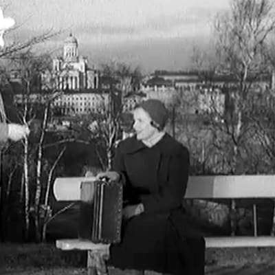Näyttelijä Maija Karhi vuonna 1954