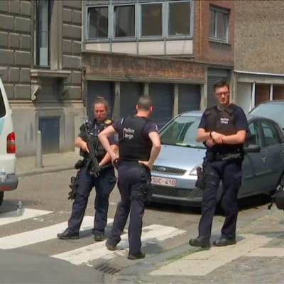 Polispådrag efter dödsskjutning i Liège i Belgien.