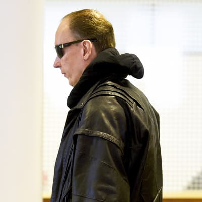 Michael Maria Penttilä kuvattuna Helsingin hovioikeudessa 13. maaliskuuta 2018.