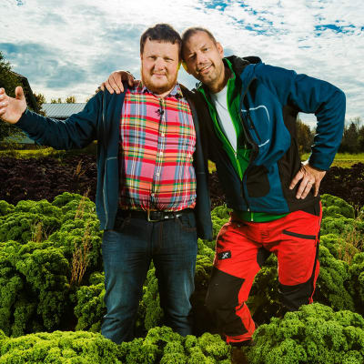 Michael Björklund och Matias Jungar från Närmat