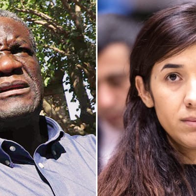 Denis Mukwege ja Nadia Murad