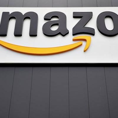 Amazon-yhtiön kyltti Saksan Wernessä.