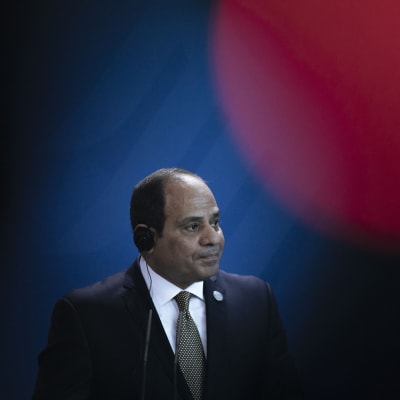 Egyptin presidentti Abdel Fattah al-Sisi.