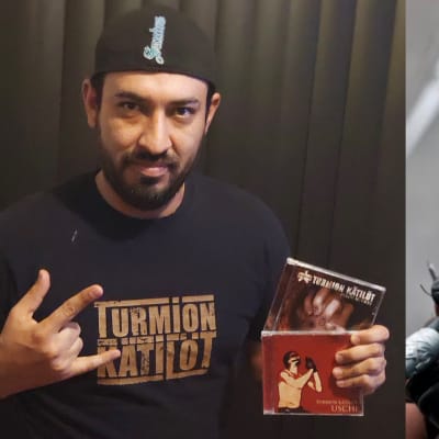 Ulkomaalainen fani ja MC Raaka Pee