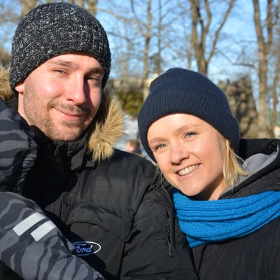 Jonas Möller ja Ada Selänniemi.