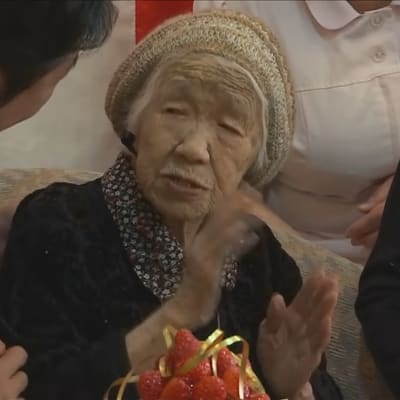Kane Tanaka 116 år - världens äldsta människa 9.3.2019.