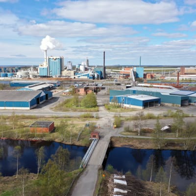 Metsä Groupin Kemin tehdas.