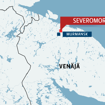 Kartta severomorsk