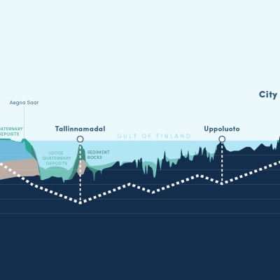 Ett tvärsnitt på Helsingfors-Tallinn-tunneln.