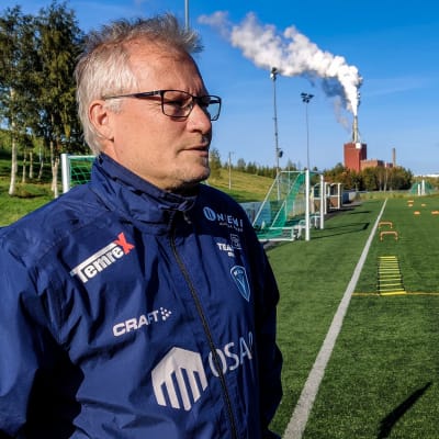 AC Oulun päävalmentaja Rauno Ojanen 18.9.2019
