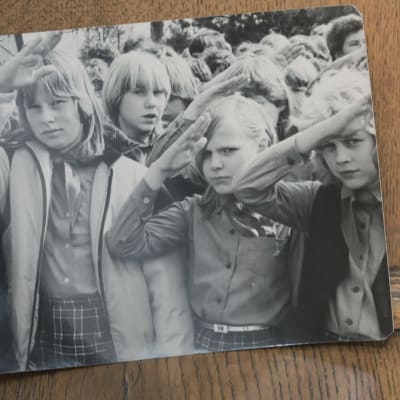 Kristi Ainjärv som pionjär när hon var barn