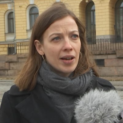 Li Andersson i Svenska Yles intervju.