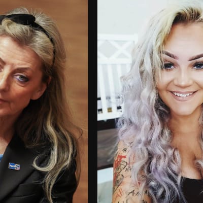 Kike Elomaa ja Alisa Leinonen.