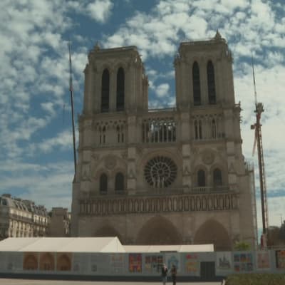 Notre Damen krypta avattiin yleisölle