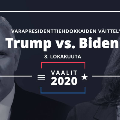 Varapresidenttiehdokkaiden vaaliväittely suomeksi tekstitettynä