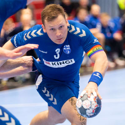 Käsipallon EM-karsinta: FIN - DEN