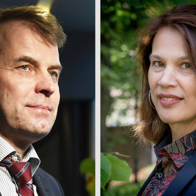 Kuvassa Roope Uusitalo ja Elina Pylkkänen