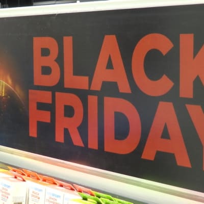 Black friday -mainos
