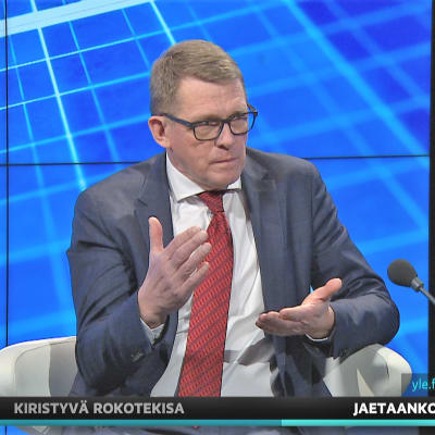 Valtiovarainministeri Matti Vanhanen