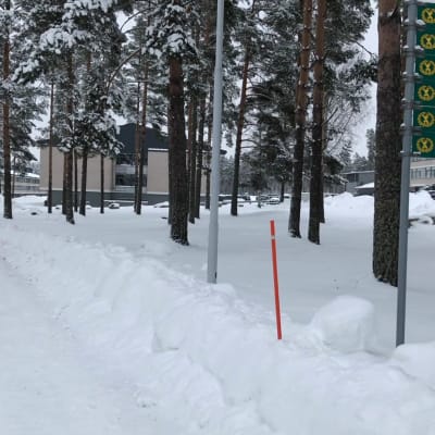 Kasarmirakennuksia Säkylän varuskunnassa. 
