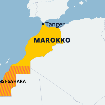 Marokon kartta
