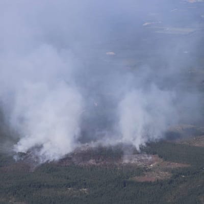 Kalajoen metsäpalon sammutuksessa tilanne on kriittinen